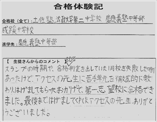合格体験記