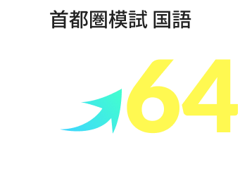 首都圏模試 国語 芝中学 合格！
