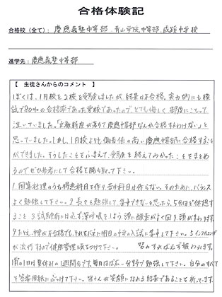 合格体験記